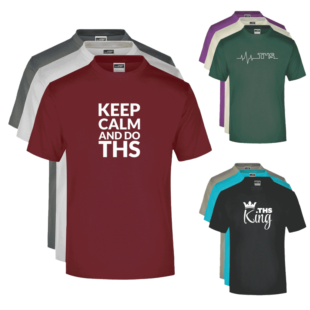 Herren T-Shirt mit THS Motiven von Paw Passion